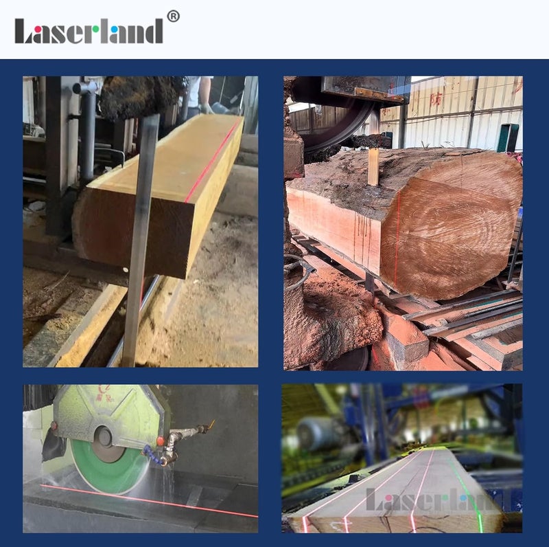 Laserlands Water Resistant Red Light Line Generator Projector for Stone Wood Feather Alingment 12V 24V Dia. 26mm - Image 4